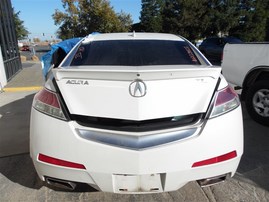 2009 Acura TL White 3.5L AT #A23827
